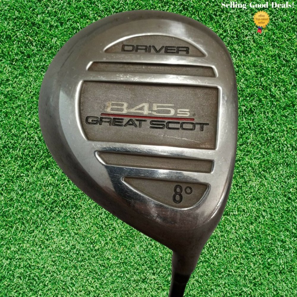 Tommy Armour Great Scot 845s 8° Driver Right Handed R-Flex 44" Long (NEED GRIP)